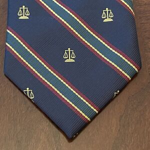 Wild Ties Blue Green Hand Made 100% Microfiber Men’s Neck Tie Libra Print